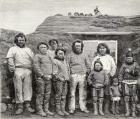An Eskimo family, from 'The English Illustrated Magazine', 1891-92 (litho)