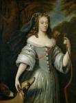 Portrait of Francoise Louise de la Baume le Blanc (1644-1710) Duchesse de Vaujour, also known as Mademoiselle de la Valliere (oil on canvas)