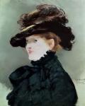 Portrait of Mery Laurent (1849-1900) 1882 (pastel on paper)