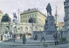 The Albertina, Vienna (w/c on paper)
