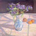 French Jug with Anemones (oil on canvas)