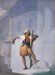 The Sentry, c.1872 (oil on board)