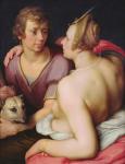 Venus and Adonis, 1610 (oil on canvas)