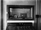 Radio broadcasting control room in the Haus des Rundfunks (House of Broadcasting) in Masurenallee, Berlin-Charlottenburg, c.1931 (b/w photo)