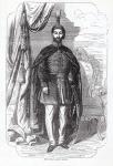 Sultan Abdul Medjid (engraving) (b/w photo)