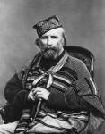 Portrait of Garibaldi (b/w photo)