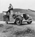 Dorothea Lange, Resettlement Administration photographer, 1936 (b/w photo)