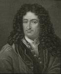 Godfrey William Leibnitz (1646-1716) from 'Gallery of Portraits', published in 1833 (engraving)