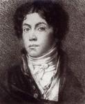 Alexander Pushkin (engraving) (b/w photo)
