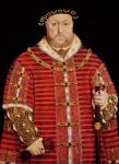 Portrait of Henry VIII (oil on panel)