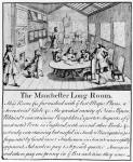 The Manchester Long Room, 1751 (engraving) (detail of 466271)