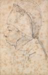 Francois Hanriot (1761-94) (pencil on paper)