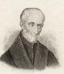 Denis Petau, from 'Crabb's Historical Dictionary', published 1825 (litho)