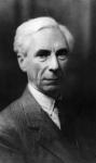 Bertrand Russell (b/w photo)