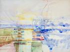 Heaven's light landscape, 1998 (watercolour and oil pastel on paper)