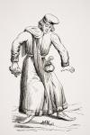 Lawyer, after a drawing in a 15th century manuscript, from 'Le Moyen Age et la Renaissance' by Paul Lacroix (1806-84) published 1847 (litho)