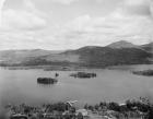 The Narrows from Shelving Rock, Lake George, c.1900-06 (b/w photo)