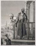 The Muezzin's Call to Prayer, 19th century (engraving on paper)