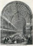 The London Crystal Palace, Regent Circus, Oxford Street, 1858 (engraving)