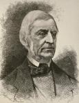 The Late Ralph Waldo Emerson (1803-82), from 'The Illustrated London News', 6th May 1882 (engraving)
