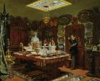Interior of Monsieur Sauvageot's Collection Room, 1856 (oil on canvas)