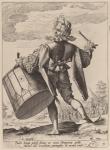 Drummer, engraved by Jacques II de Gheyn, 1587 (engraving on laid paper)