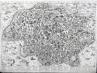 Antiquae Urbis Perfecta Imago, Map of Rome, c.1600 (engraving)