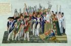 Oath of the Districts, February 1790 (gouache on paper)