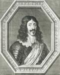 Portrait of Louis XIII (1601-43) engraving by Jean Morin (engraving) (b/w photo)