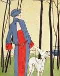 Walking the Dog from Art Gout Beaute, April 1921