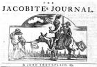 Title Vignette of 'The Jacobite's Journal', 1748 (woodcut & letterpress)