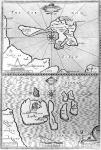 Maps of Holy Island and Farne Island, Northumberland, from 'The Theatre of the Empire of Great Britaine' by John Speed, 1676 (engraving)