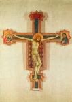 Crucifix with The Virgin and Saint John, c.1321-25 (tempera on wood)