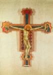 Crucifix with The Virgin and Saint John, c.1321-25 (tempera on wood)