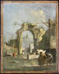 A Capriccio - Ruins, 18th century