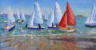 Summer Regatta,Abersoch,2016,(oil on canvas)