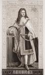 George I (1660-1727) from `Illustrations of English and Scottish History' Volume II (engraving)