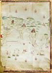 Map of the Moluccas, 1522 (manuscript on vellum)