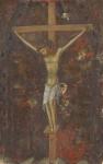 The Crucifixion (reverse), c.1415 (tempera on panel)