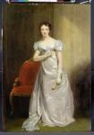 Harriet Smithson (1800-54) as Miss Dorillon, c.1822 (oil on panel)
