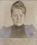 Selma Lagerlof, 1902 (oil on canvas)