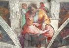 Sistine Chapel Ceiling: The Prophet Jeremiah (pre resoration)