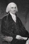 James Madison (1751-1836) (litho) (detail of 254781)