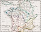 Map of France, Gallia Antique, from 'The Atlas of Ancient Geography', by Samuel Butler, published in London, c.1829 (colour litho)