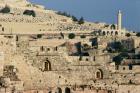 Tombs on the side of the Mount of Olives (photo)