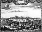 Broadside of the Great Fire of London, 1666 (engraving)