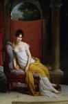 Portrait of Madame Recamier (1777-1849) (oil on canvas)