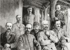 Mackay's missionary station at Usambiro, 1890 (wood engraving)