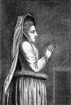 Lady Douglas, from her Monument in the Savoy Chapel, print made 1796 (engraving)