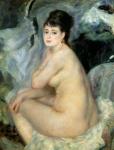 Nude, or Nude Seated on a Sofa, 1876